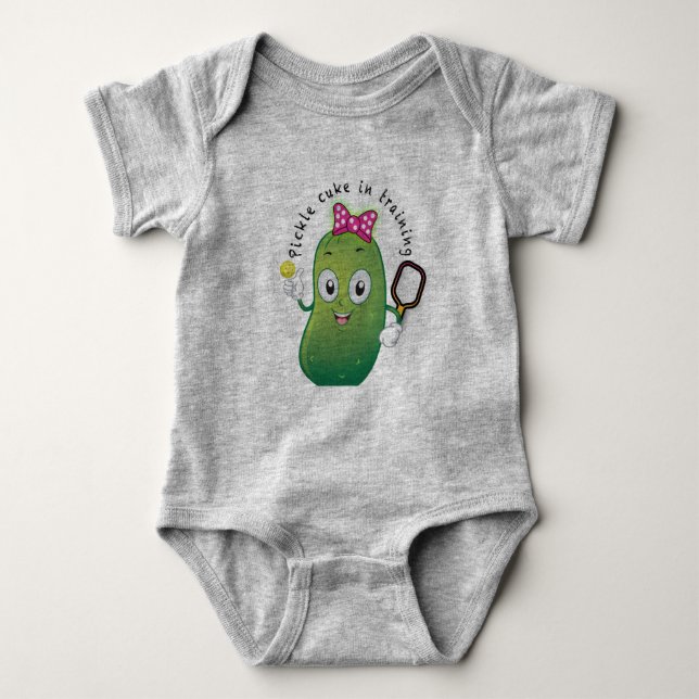 Pickle Baby in Training Bodysuit (Front)