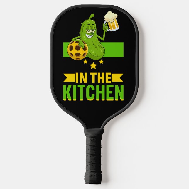  Pickle ball dink in the kitchen Pickleball Paddle (Back)