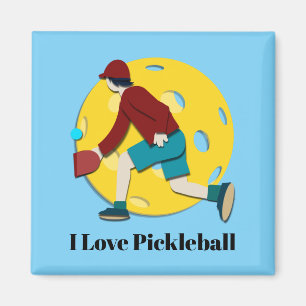 Pickle Ball Magnet