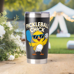 Pickle ball Pickleball Chick Insulated Tumbler