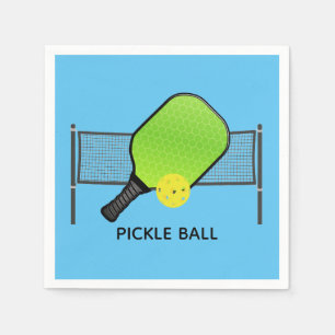 Pickle Ball Pickleball Design Paper Napkins
