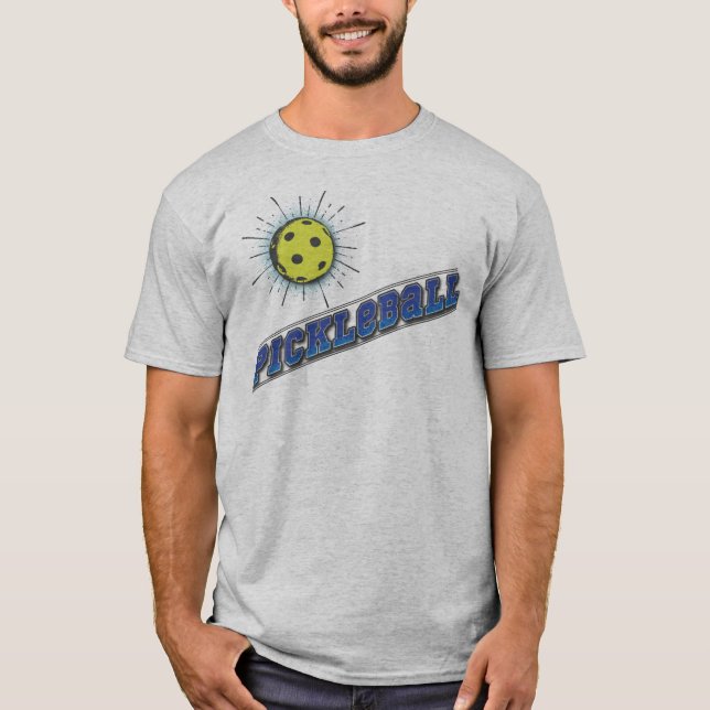 Pickle Ball Starburst T-Shirt (Front)