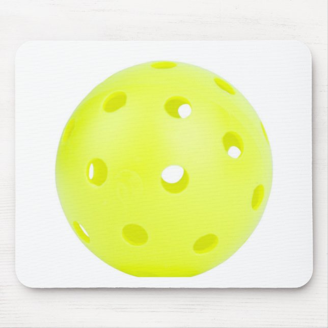 Pickle BAll Yellow Mouse Pad (Front)