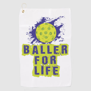 (Pickle) Baller for Life Towel