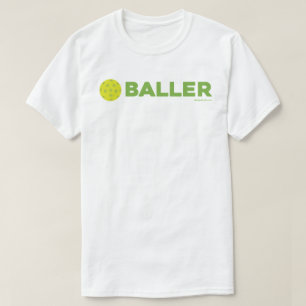 (Pickle)Baller Funny Pickleball Shirt