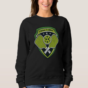 Pickle Ballin' Pickle Ball Sports Athlete Retro Sweatshirt