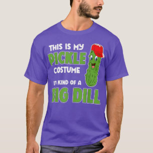 Pickle Big Dill Vegetarian Cucumber Lover T-Shirt