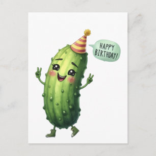 Pickle Birthday Card Happy Birthday