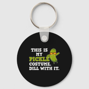 Pickle Costume Gift Key Ring