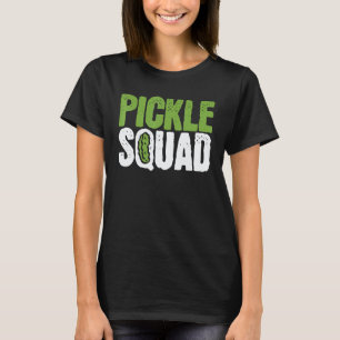 Pickle Cucumber Vegan Squad Green Grocer T-Shirt