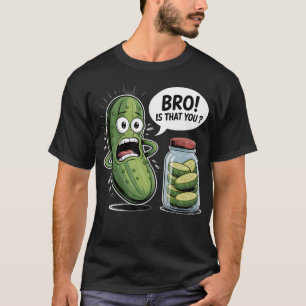 Pickle Dill Cucumber Pickling Funny Pickles Lover T-Shirt