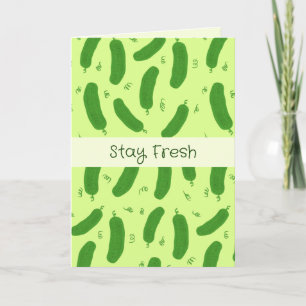 Pickle & Fresh Collection Birthday Card