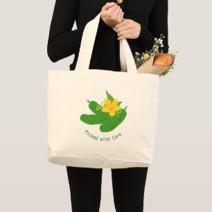 Pickle & Fresh Collection Large Tote Bag