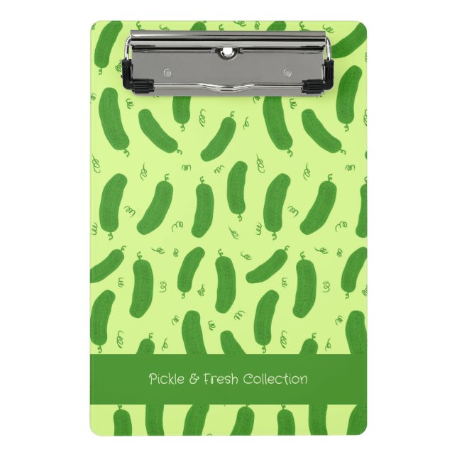 Pickle & Fresh Collection Mini Clipboard (Front)