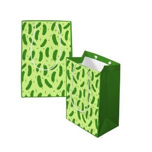 Pickle & Fresh Collection patterned Medium Gift Bag