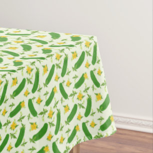 Pickle & Fresh Collection patterned Tablecloth