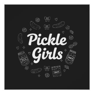 Pickle Girls, Lover Quote Design Poster