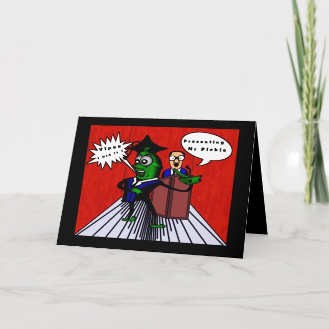 Pickle Grad Card (Front)