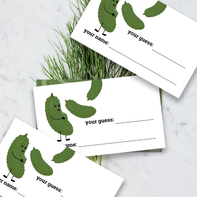 Pickle guess how many game cards (Creator Uploaded)