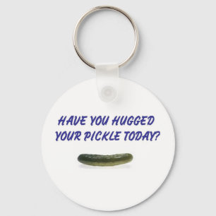 PICKLE HUG KEY RING
