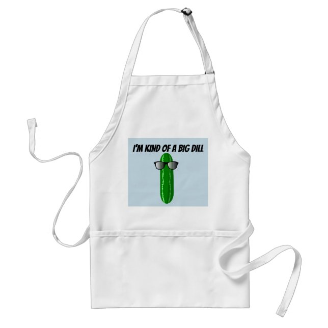 PICKLE KIND OF A BIG DILL APRONS (Front)