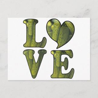 Pickle LOVE Postcard