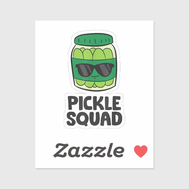 Pickle Lover Team Pickles Funny Pickle Squad (Sheet)