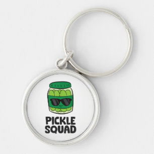 Pickle Lover Team Pickles Funny Pickle Squad Key Ring