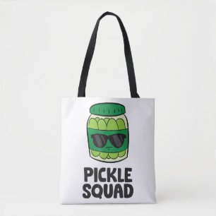 Pickle Lover Team Pickles Funny Pickle Squad Tote Bag
