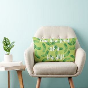 Pickle Me Fancy! Lumbar Cushion