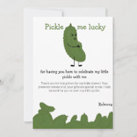 Pickle me lucky baby shower