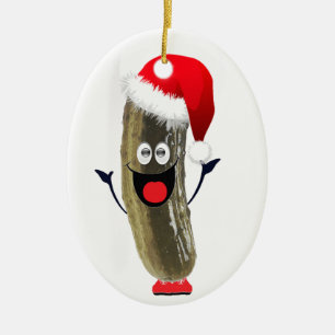 Pickle ornament good luck and good fortune