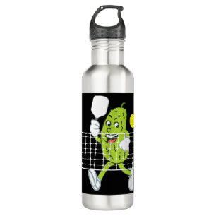 Pickle Playing Pickleball - Funny Pickleball Paddl 710 Ml Water Bottle