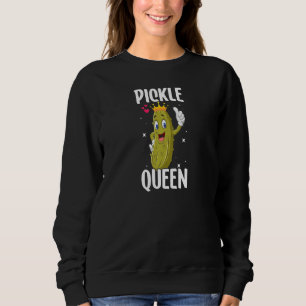 Pickle queen girls Cucumber Sweatshirt