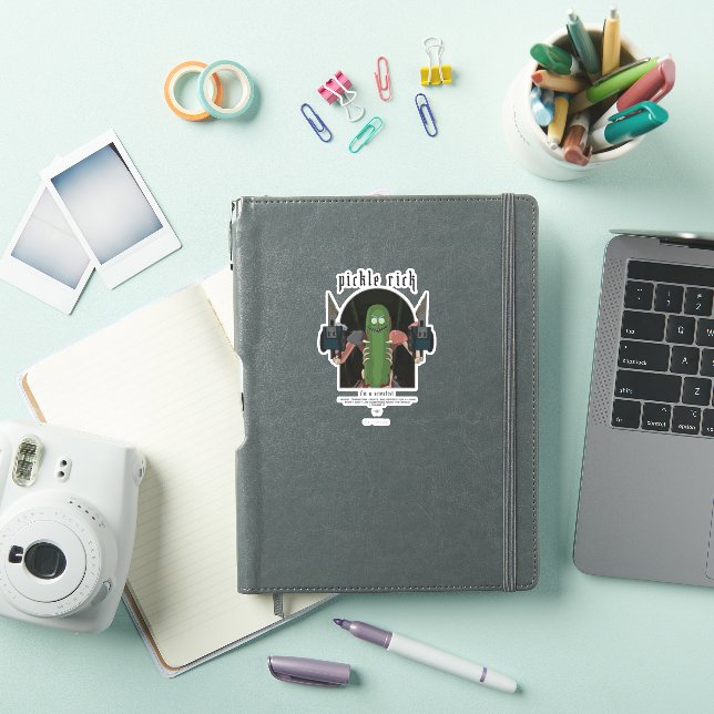 Pickle Rick - I'm A Scientist Quote Graphic (iPad Cover)