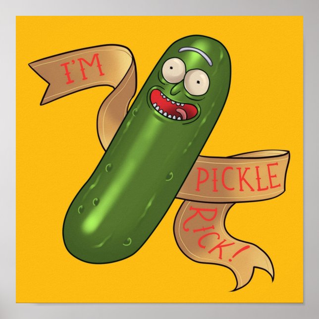 Pickle Rick Poster (Front)