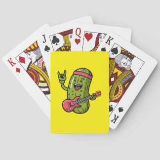 Pickle Rock Star Playing Cards