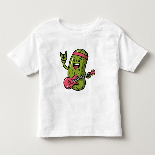 Pickle Rock Star Toddler T-Shirt (Front)