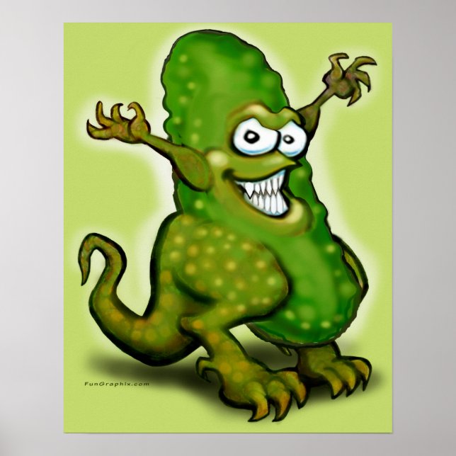 Pickle Saurus Rex Poster (Front)