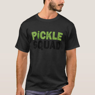Pickle Squad Dill Pickle Costume Adult Vegan Pickl T-Shirt