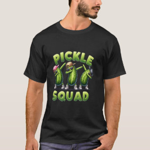 Pickle Squad Vegan Dill Pickle Lover Big Dill Gang T-Shirt