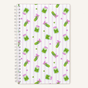 Pickle White Notebook