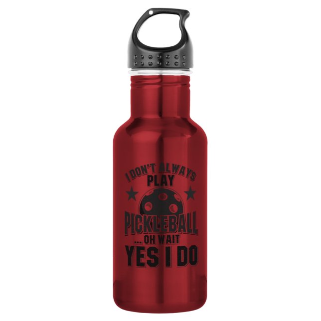Pickleball 532 Ml Water Bottle (Front)