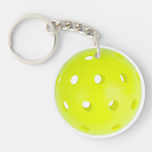 Pickleball Acrylic Keychain Monogram TEXT