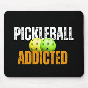 Pickleball Addicted Pickleball Mouse Pad