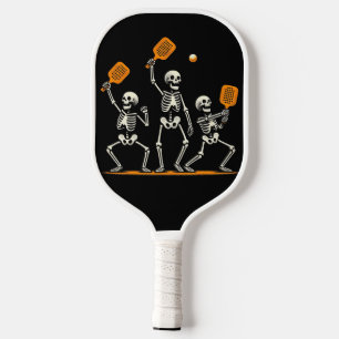 Pickleball Afterlife – Skeletons Serve Sass Paddle