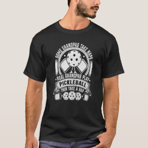 Pickleball Aiming Paddle Pickleball Player Fun Hob T-Shirt