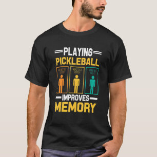 Pickleball Aiming Paddle Pickleball Player Fun Hob T-Shirt