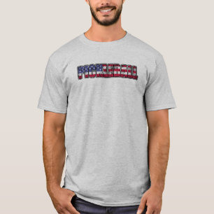 Pickleball American Flag T-Shirt