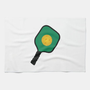 PICKLEBALL AND PADDLE TEA TOWEL